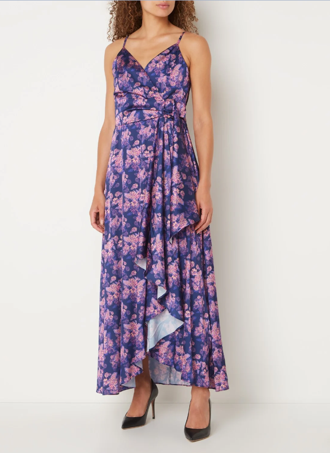 jurk met print voor zomer bruiloft