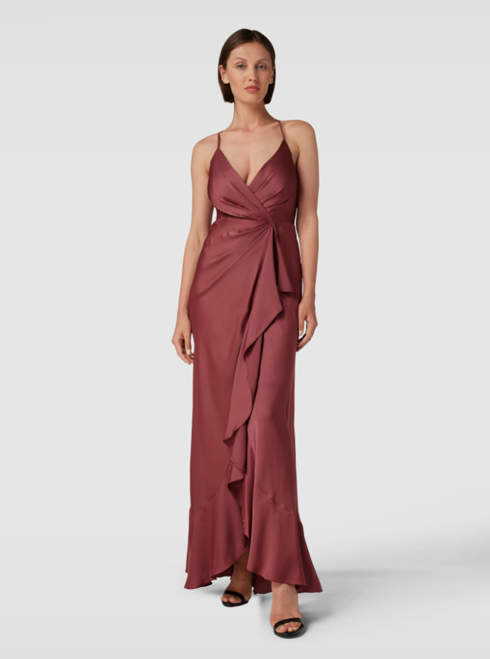 lange jurk plus size bruiloft